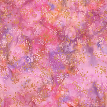 Bali Batiks - Huckleberry Haven X2632-263 Shrimp by Hoffman Fabrics, Image