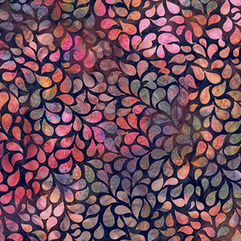 Bali Batiks - Huckleberry Haven X2631-730 Sierra by Hoffman Fabrics, Image
