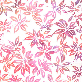 Bali Batiks - Huckleberry Haven X2628-480 Creamsicle by Hoffman Fabrics, Image
