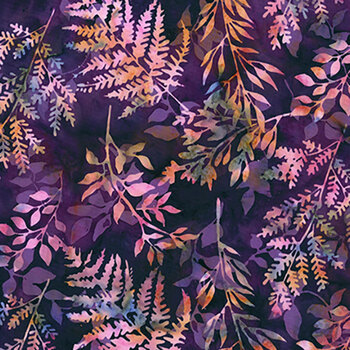 Bali Batiks - Huckleberry Haven X2627-423 Marsala by Hoffman Fabrics, Image