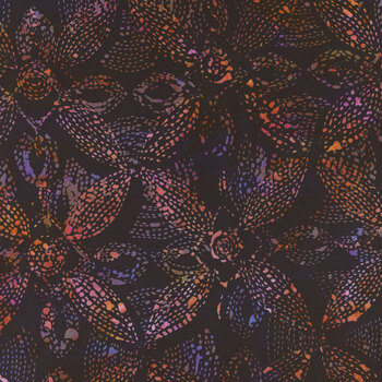 Bali Batiks - Huckleberry Haven X2626-251 Kashmir by Hoffman Fabrics, Image