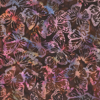 Bali Batiks - Huckleberry Haven X2623-730 Sierra by Hoffman Fabrics, Image