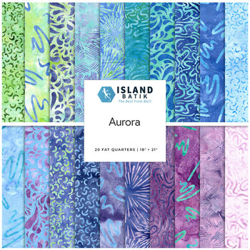 Aurora  20 FQ Set by Studio 180 for Island Batik, Image