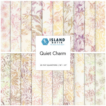 Quiet Charm  20 FQ Set by Jerry Khiev for Island Batik, Image