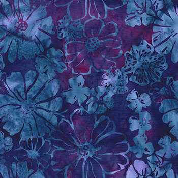 Dandelions at Dusk X2634-291 Olivia by Hoffman Fabrics, Image