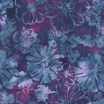 Dandelions at Dusk X2634-291 Olivia by Hoffman Fabrics, Image
