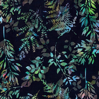 Dandelions at Dusk X2627-757 Razzmatazz by Hoffman Fabrics, Image