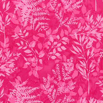 Bali Batiks - Lovestitch X2627-H12 HotPink by Hoffman Fabrics, Image