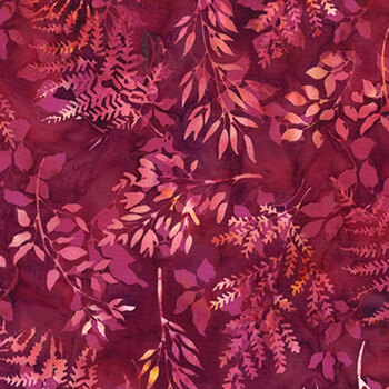 Bali Batiks - Lovestitch X2627-519 Hibiscus by Hoffman Fabrics, Image
