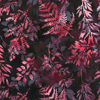 Bali Batiks - Lovestitch X2627-38 Burgundy by Hoffman Fabrics, Image