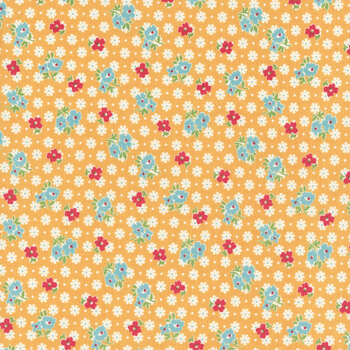 Farmer's Daughter C17162-MARIGOLD Feedsack by Lori Holt for Riley Blake Designs, Image