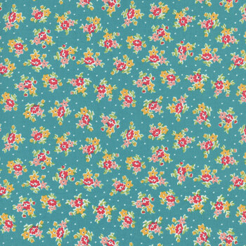 Farmer's Daughter C17177-RAINDROP Bouquet by Lori Holt for Riley Blake Designs, Image