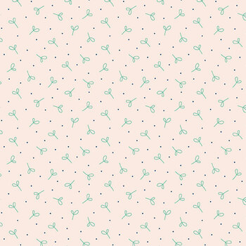 Farmer's Daughter C17182-LEAF Seedling Background by Lori Holt for Riley Blake Designs, Image