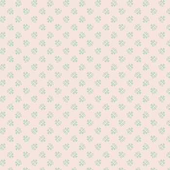 Farmer's Daughter C17183-SAGE Clover Background by Lori Holt for Riley Blake Designs, Image