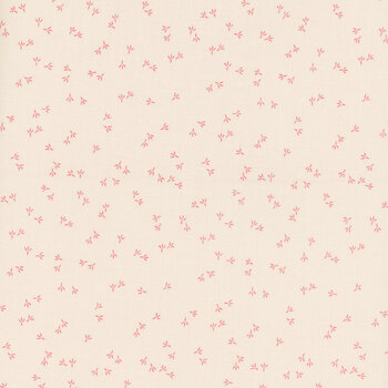 Farmer's Daughter C17189-TEAROSE Chicken Tracks Background by Lori Holt for Riley Blake Designs, Image