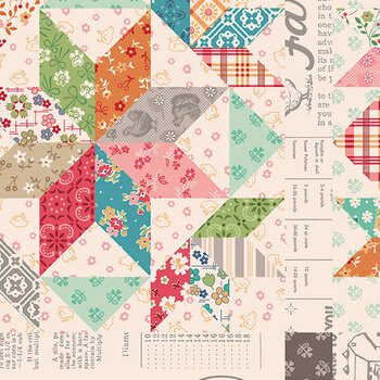 Farmer's Daughter HD17191-MULTI Home Dec by Lori Holt for Riley Blake Designs, Image