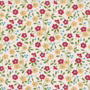 Farmer's Daughter 108" Wide WB17194-JAZZBERRY Floral by Lori Holt for Riley Blake Designs, Image