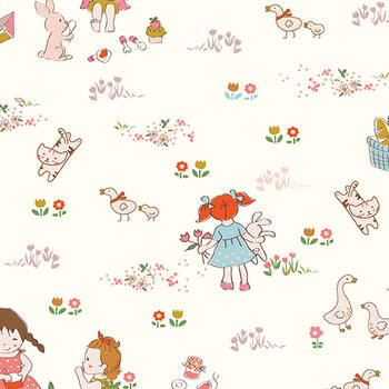 Serendipity 2 C17300-CREAM Main by Minki Kim for Riley Blake Designs, Image