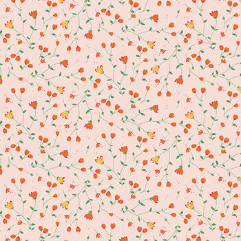Serendipity 2 C17306-BLUSH Floral by Minki Kim for Riley Blake Designs, Image