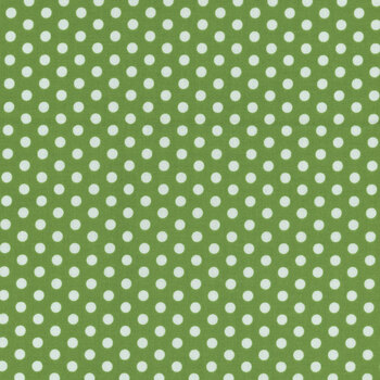 Serendipity 2 C17307-GREEN Dots by Minki Kim for Riley Blake Designs, Image