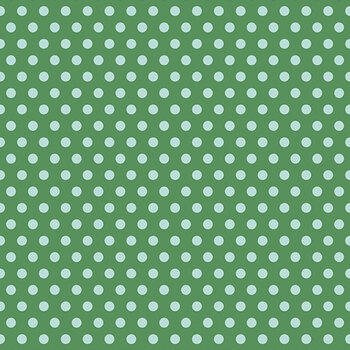 Serendipity 2 C17307-GREEN Dots by Minki Kim for Riley Blake Designs, Image