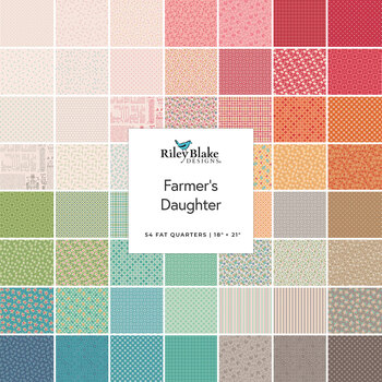 Farmer's Daughter  54 FQ Set by Lori Holt for Riley Blake Designs, Image