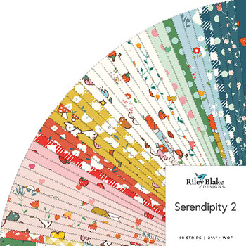 Serendipity 2  - 2-1/2” Rolie Polie by Minki Kim for Riley Blake Designs, Image