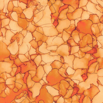 Flight of Beauty 16240406-01 Orange by Peggy Collins for Camelot Fabrics, Image