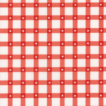 Firecracker C17202-REDHEN Plaid by My Mind's Eye for Riley Blake Designs, Image