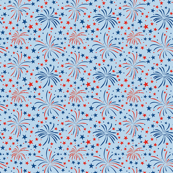 Firecracker C17201-FROST Fireworks by My Mind's Eye for Riley Blake Designs, Image