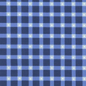 Firecracker C17202-BLUE Plaid by My Mind's Eye for Riley Blake Designs, Image