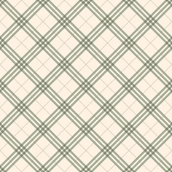 Coffee Time C17133-CREAM Plaid by Riley Blake Designs, Image