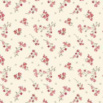 Renew C17283-LATTE Sweet Pea by Sandy Gervais for Riley Blake Designs, Image