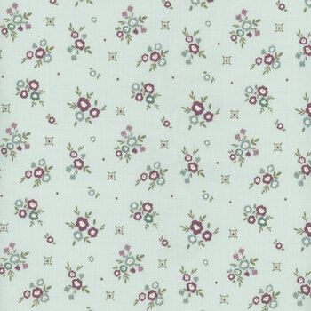 Renew C17281-BLEACHEDDENIM Floral by Sandy Gervais for Riley Blake Designs, Image