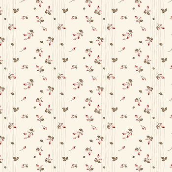 Renew C17285-LATTE Rosebuds by Sandy Gervais for Riley Blake Designs, Image