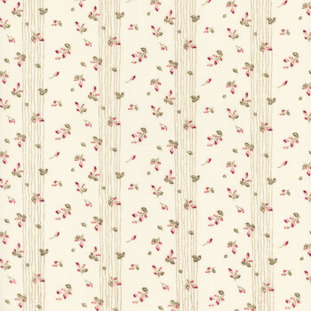 Renew C17285-LATTE Rosebuds by Sandy Gervais for Riley Blake Designs, Image