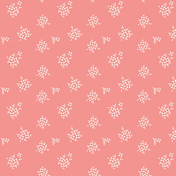 Renew C17287-CORAL Ditsy by Sandy Gervais for Riley Blake Designs, Image
