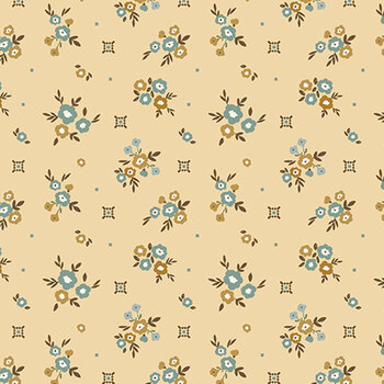 Renew C17281-YELLOW Floral by Sandy Gervais for Riley Blake Designs, Image