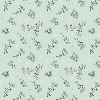 Renew C17283-BLEACHEDDENIM Sweet Pea by Sandy Gervais for Riley Blake Designs, Image