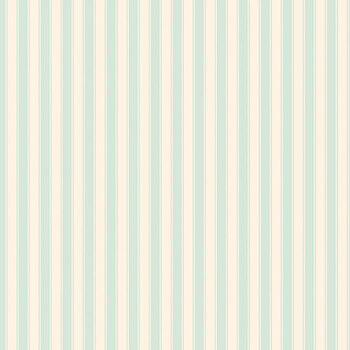 Rose & Violet's Bouquet des Fleurs C17293-MINT Stripes by Miss Rose Sister Violet for Riley Blake Designs, Image