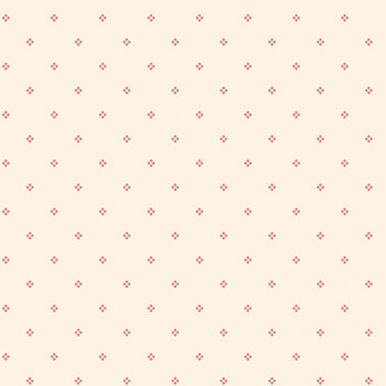 Rose & Violet's Bouquet des Fleurs C17294-CREAM Dots by Miss Rose Sister Violet for Riley Blake Designs, Image