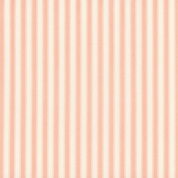 Rose & Violet's Bouquet des Fleurs C17293-PEACH Stripes by Miss Rose Sister Violet for Riley Blake Designs, Image