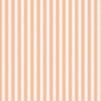 Rose & Violet's Bouquet des Fleurs C17293-PEACH Stripes by Miss Rose Sister Violet for Riley Blake Designs, Image