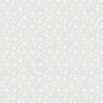 Elegant Essentials CPL853-WHITE Small Floral by Jennifer Bosworth for Riley Blake Designs, Image
