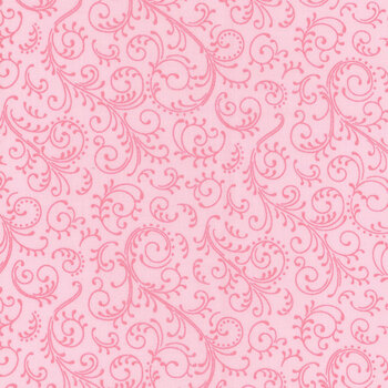 Hydrangeas In The Garden CPL16836-PINK Scroll by Jennifer Bosworth for Riley Blake Designs, Image