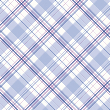 Hydrangeas In The Garden C16838-BLUE Plaid by Jennifer Bosworth for Riley Blake Designs, Image