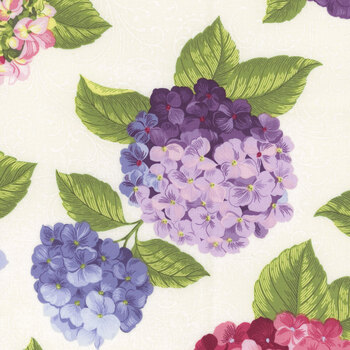 Hydrangeas In The Garden CPL16830-MULTI Main by Jennifer Bosworth for Riley Blake Designs, Image