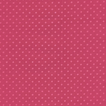 Hydrangeas In The Garden CPL16837-RASPBERRY Polka Dots by Jennifer Bosworth for Riley Blake Designs, Image