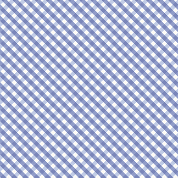 Hydrangeas In The Garden C16835-PERWINKLE Gingham by Jennifer Bosworth for Riley Blake Designs, Image