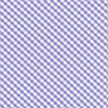 Hydrangeas In The Garden C16835-PERWINKLE Gingham by Jennifer Bosworth for Riley Blake Designs, Image